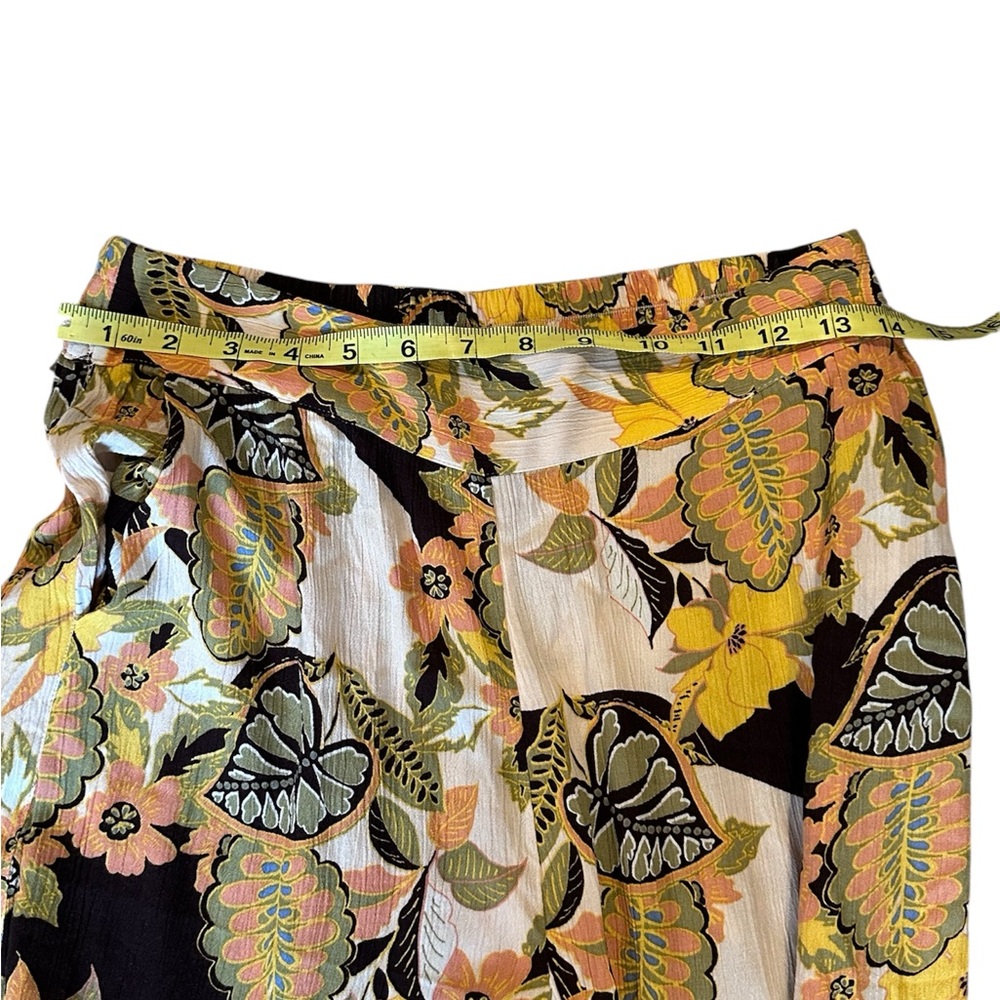 Jessica Simpson Shaye Floral Wide Leg Pants - Picture 7 of 8